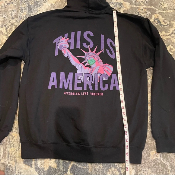 This is America Assholes Live Forever Hoodie - Picture 2 of 4